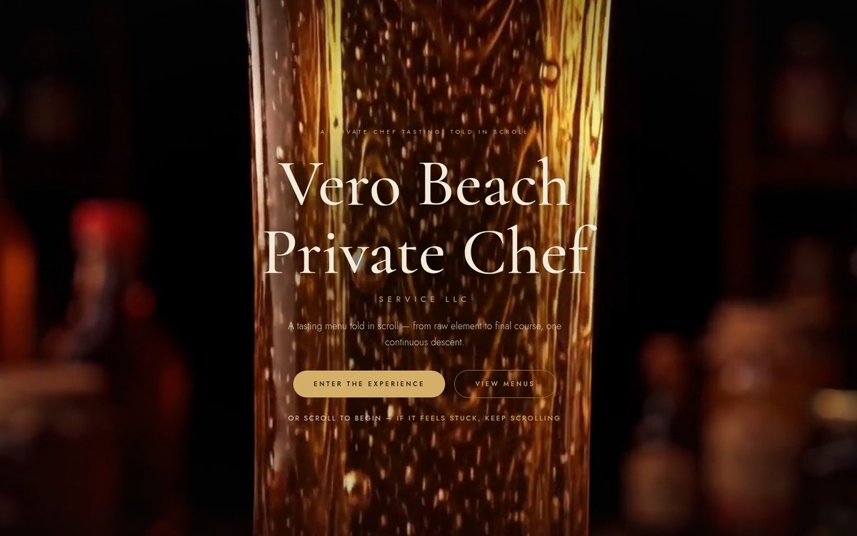 Vero Beach Private Chef homepage
